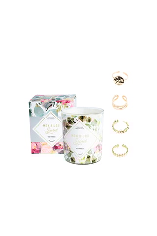 Vela perfumada Rosa frambuesa y anillo Mon bijou secret - Modelo aleatorio