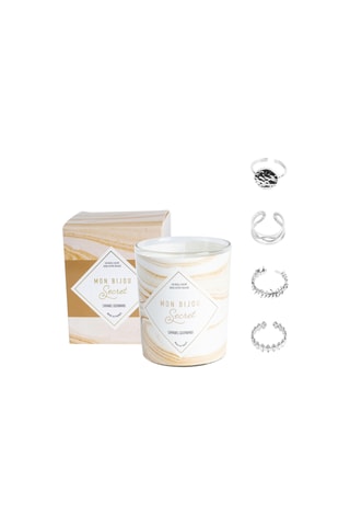 Vela perfumada Caramelo y anillo Mon bijou Secret - Modelo aleatorio