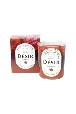 Vela perfumada ylang ylang y pulsera Désir - Jaspe
