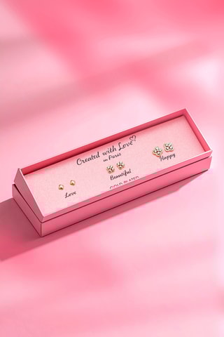 3 pares de dormilonas Aurora - Dorado