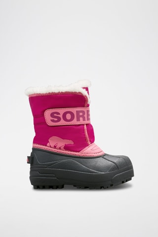 Botas de neve forradas Childrems Snow Commander™ - Vermelho