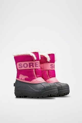 Botas de neve forradas Childrems Snow Commander™ - Vermelho