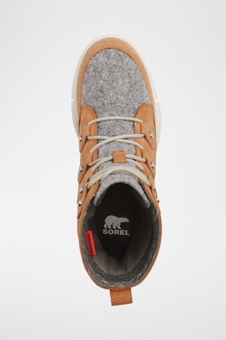 Botins em nobuck e laine Explorer™ II Joan Felt - Camel