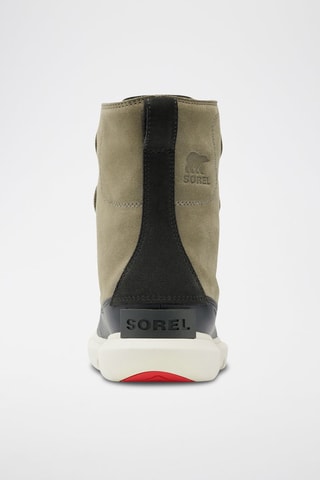 Botins em nobuck e laine Explorer™ II Joan Felt - Verde-azeitona