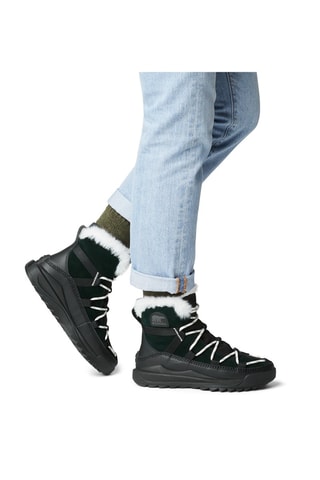 Botins forrados em couro Ona™ - Preto