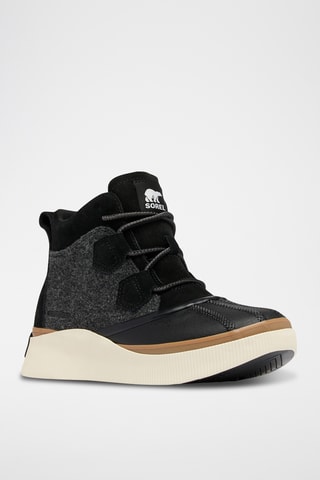 Botins em couro Out n About™ IV - Preto