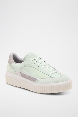 Sapatilhas em couro Ona Ave™ T-Toe - Verde-água