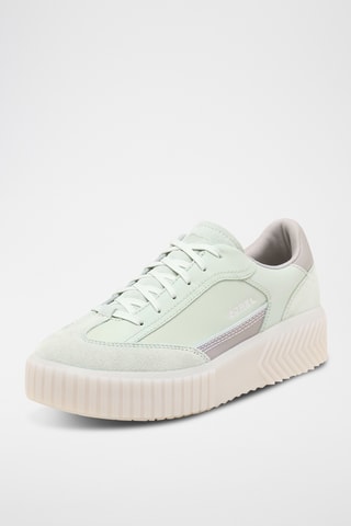 Sapatilhas em couro Ona Ave™ T-Toe - Verde-água