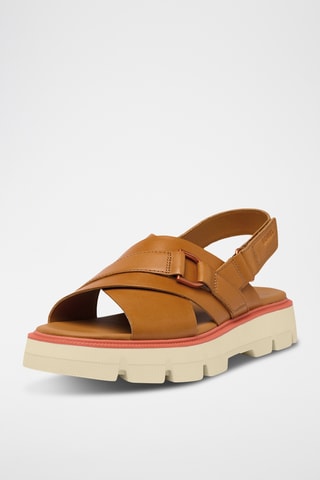 Sandálias em couro Rein Cb™ - Amarelo