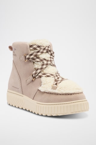 Botins forrados em nobuck Ona Ave™ - Cinzento