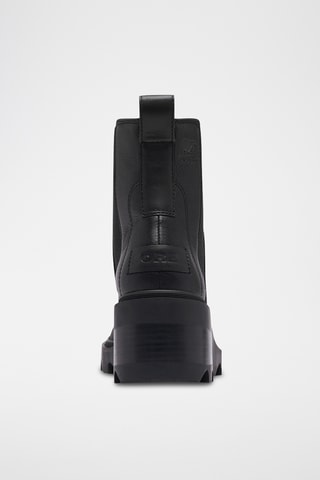 Botins Chelsea em couro Joan Now™ - Preto