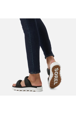 Mules em couro Viibe™ - Preto