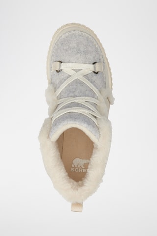 Bottines fourrées en laine Ona Ave™ - Blanc et écru