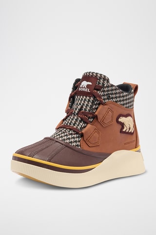 Botins em couro Out N About™ - Castanho