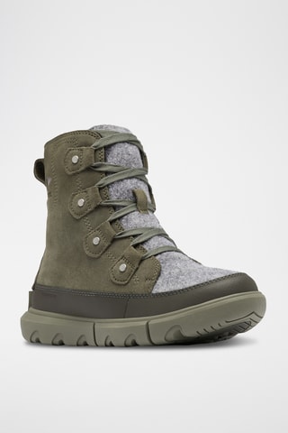Botins em nobuck e lã Explorer Next™ - Verde-escuro