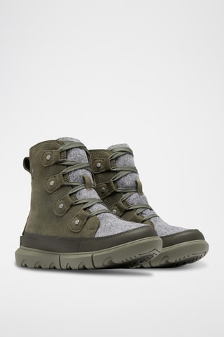 Botins em nobuck e lã Explorer Next™ - Verde-escuro