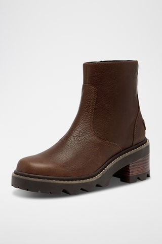 Botins em couro Joan Now™ - Castanho