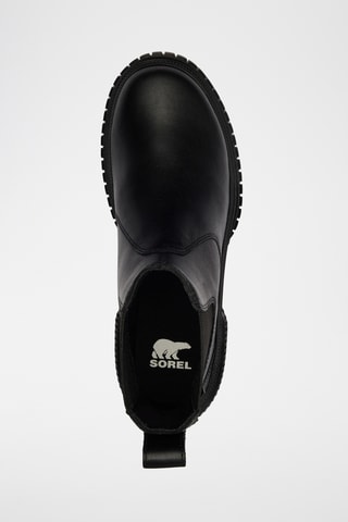 Botins Chelsea em couro Ona Ave™ - Preto