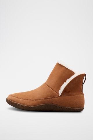 Botins forrados em nobuck Nakiska™ - Castanho-claro