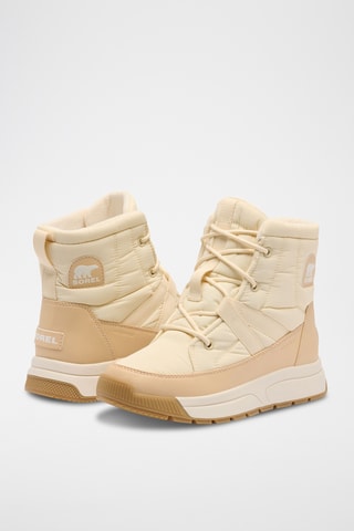 Botins Withney™ - Castanho-claro e cru 