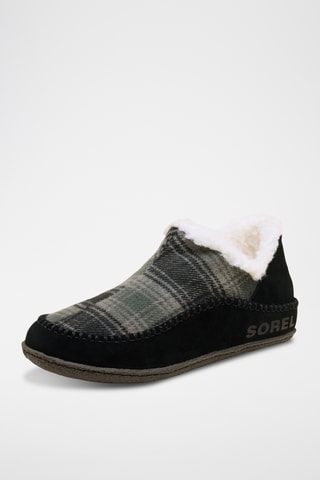 Slippers forradas em nobuck Manawan™ II - Preto