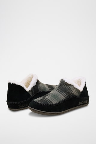 Slippers forradas em nobuck Manawan™ II - Preto