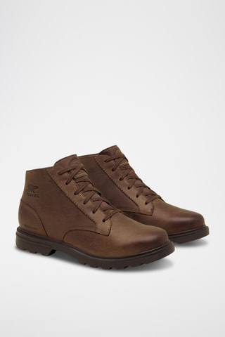 Boots em couro Cyprus™ - Castanho