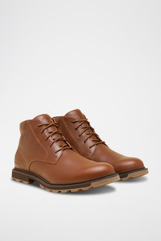Boots em couro Madson™ II - Castanho