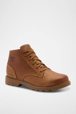 Boots em couro Cyprus™ - Castanho