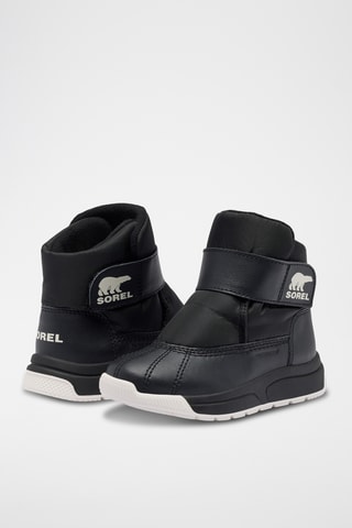Botins com plataforma Toddler Whitney™ - Preto