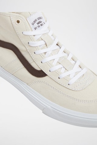 Hoge Gympen Skate Crocket High - Beige