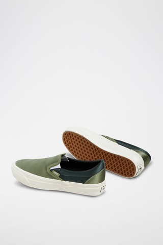 Leren Slip-ons Reissue 98 - Donkergroen en Olijfgroen