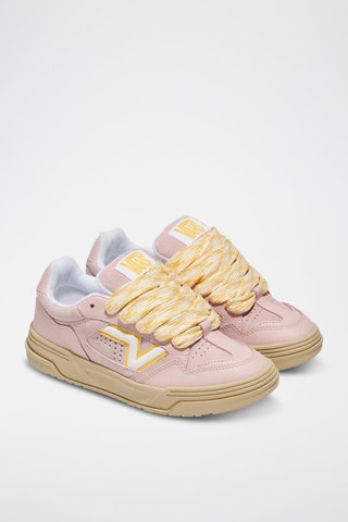 Nubuck Sneakers Upland - Poederroze