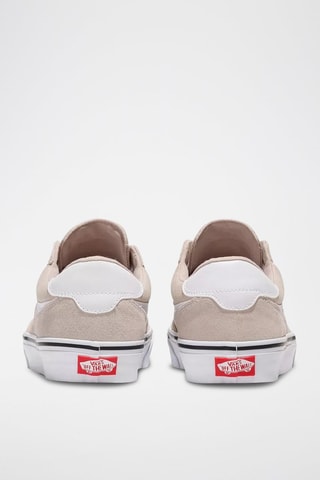 Leren Sneakers Brooklyn - Lichtgrijs