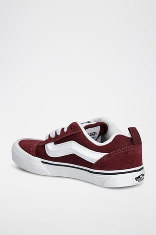 Nubuck Sneakers Knu Skool - Bordeauxrood