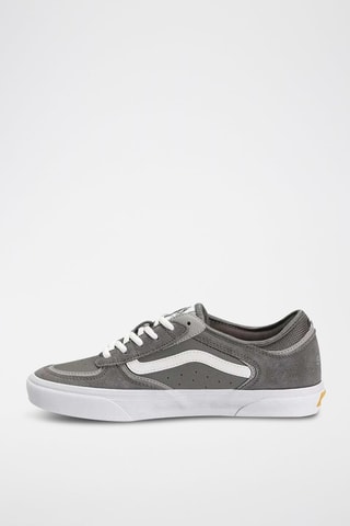 Leren Sneakers Rowley - Donkergrijs