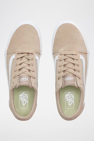 Leren Platform Sneakers Ward - Beige