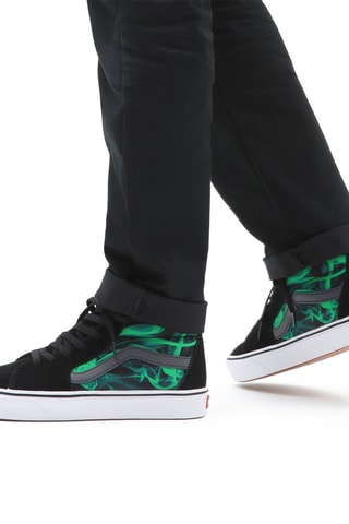 Leren Sneakers Sk8-Hi Zwart