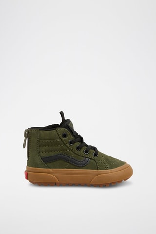 Hoge Nubuck Sneakers MTE Sk8-Hi Zip - Groen