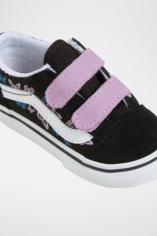 Leren Sneakers Old Skool V - Zwart