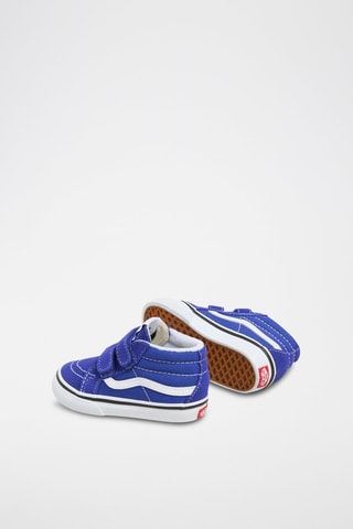 Hoge Leren Sneakers Sk8-Mid Reissue V - Blauw