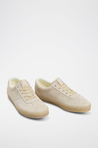 Nubuck Sneakers Sport Low - Beige