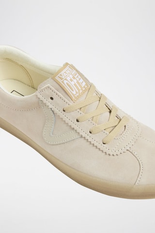 Nubuck Sneakers Sport Low - Beige