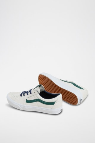 Leren Sneakers SK8-Low - Wit