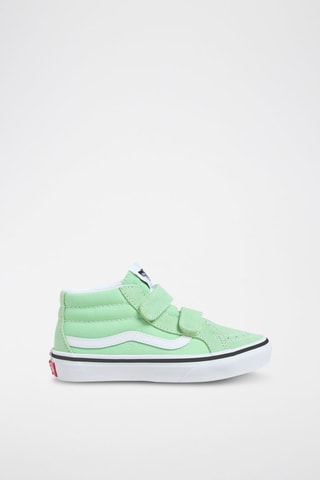 Hoge Leren Sneakers Sk8-Mid Reissue - Lichtgroen