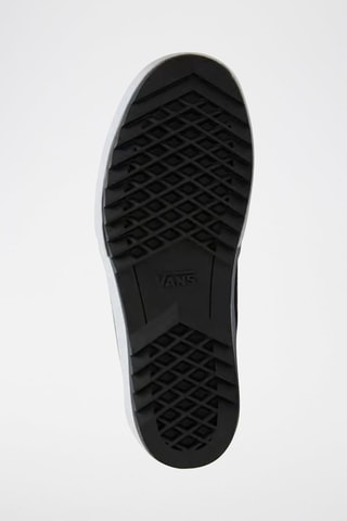 Nubuck Hoge Platform Sneakers Filmore - Zwart