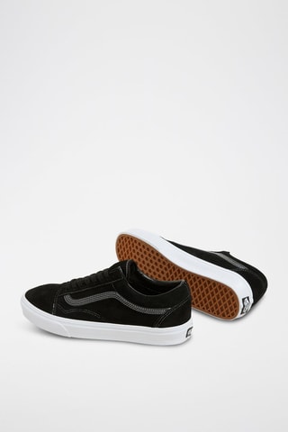 Baskets en nubuck Old Skool - Noir - Vans