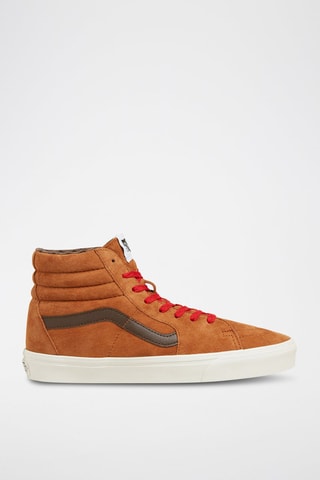 Hoge Nubuck Sneakers Sk8-Hi - Camel