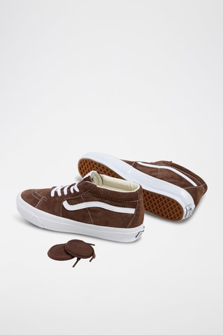 Leren Sneakers SK8-Mid Reissue 83 - Bruin