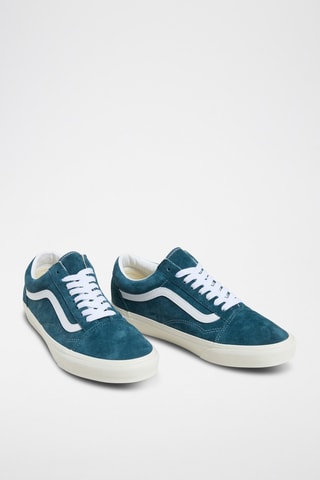 Nubuck Sneakers Old Skool - Petrolblauw